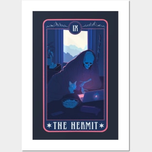 The Hermit Posters and Art